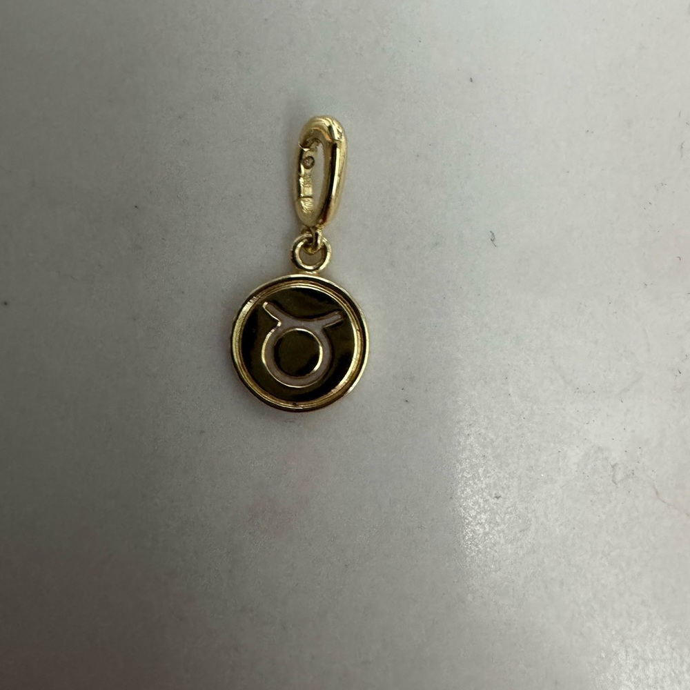 Gorjana Zodiac Pendant Charm Taurus